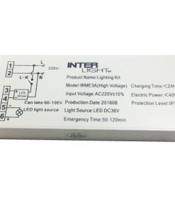 Kit Emergencia LED 3-40W High Voltage