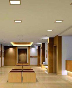 Panel LED Cuadrado Embutido 12W