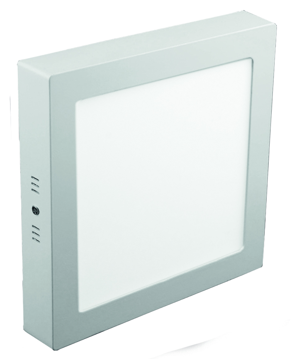 Panel LED Cuadrado Sobrepuesto 18W