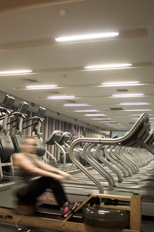 Iluminación Led Gimnasios