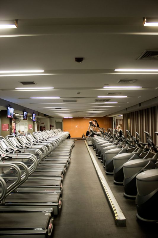 Iluminación para Gimnasios