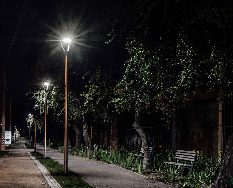 Iluminación en Parques e Iluminación Exterior Downlight