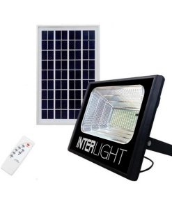 Proyector Exterior LED Solar 100W Interlight
