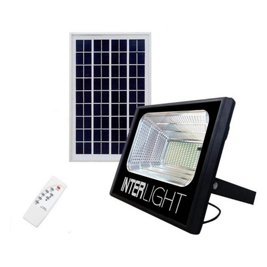 Proyector Exterior LED Solar 200W Interlight