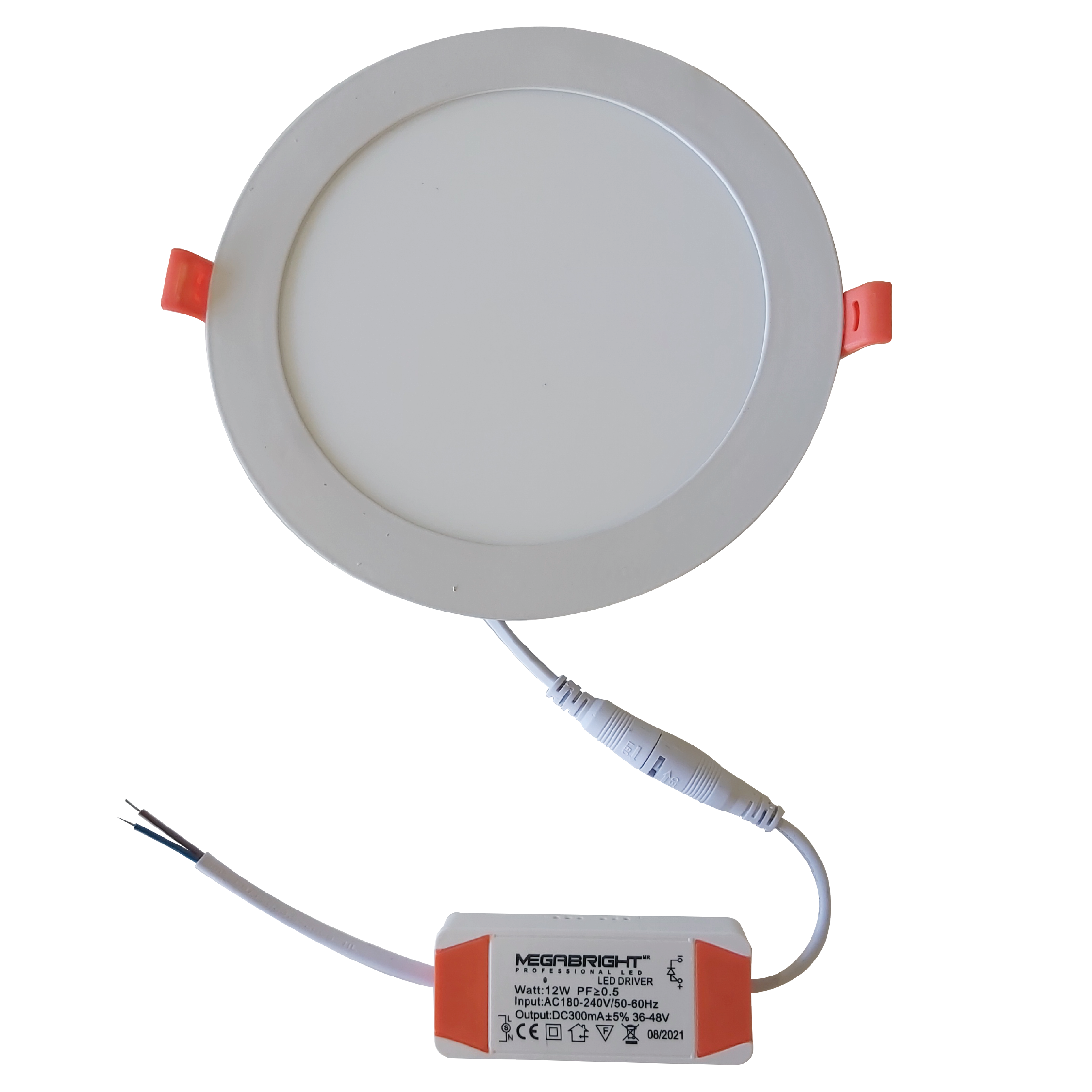 Panel LED Redondo Embutido 12W 4000K