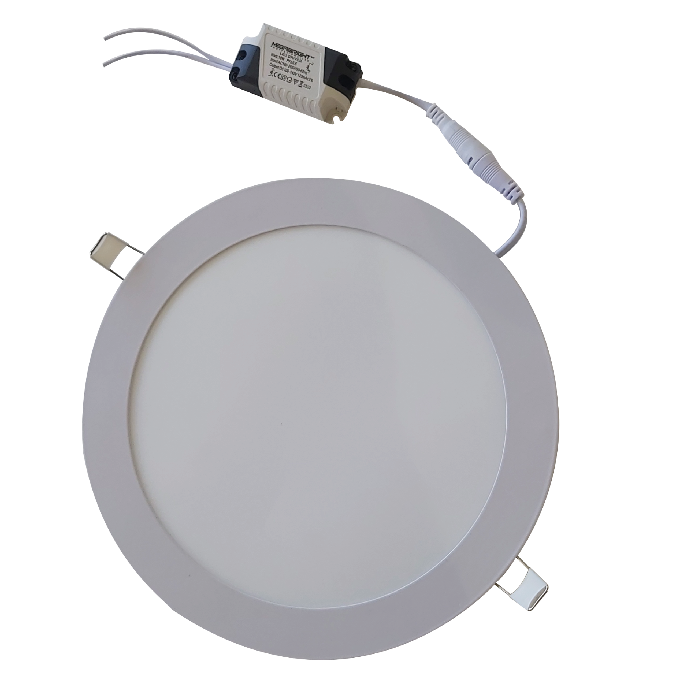 Panel LED Redondo Embutido 18W - 6000K