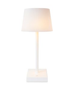 Lámpara de Mesa LED Solar Touch Blanca Megabright