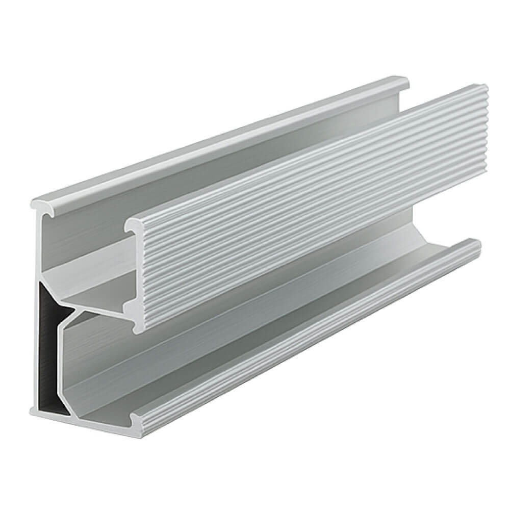 Riel Aluminio 3600-4800-6000mm 9009001-9009002-9009003 w
